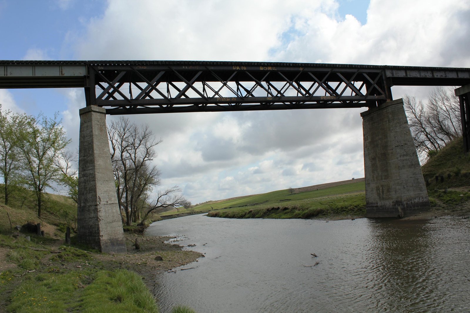 Truss span (span #3)